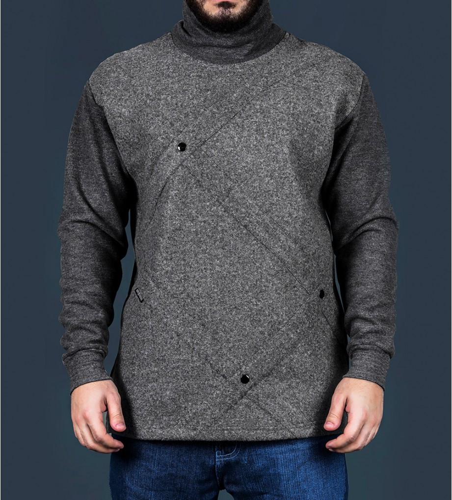 Streak Sweater Charcoal